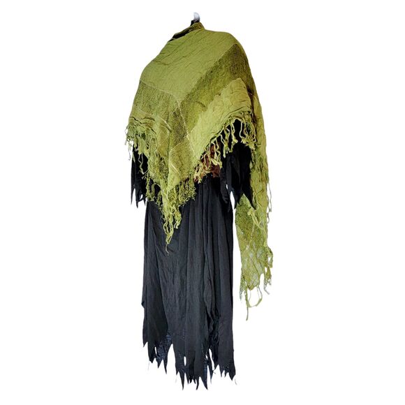 Gypsy Peasant Fortune Teller Halloween Costume Youth Size Large 6 Piece - Picture 4 of 12